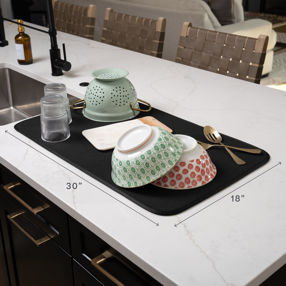 jumbo honeycomb dish drying mat