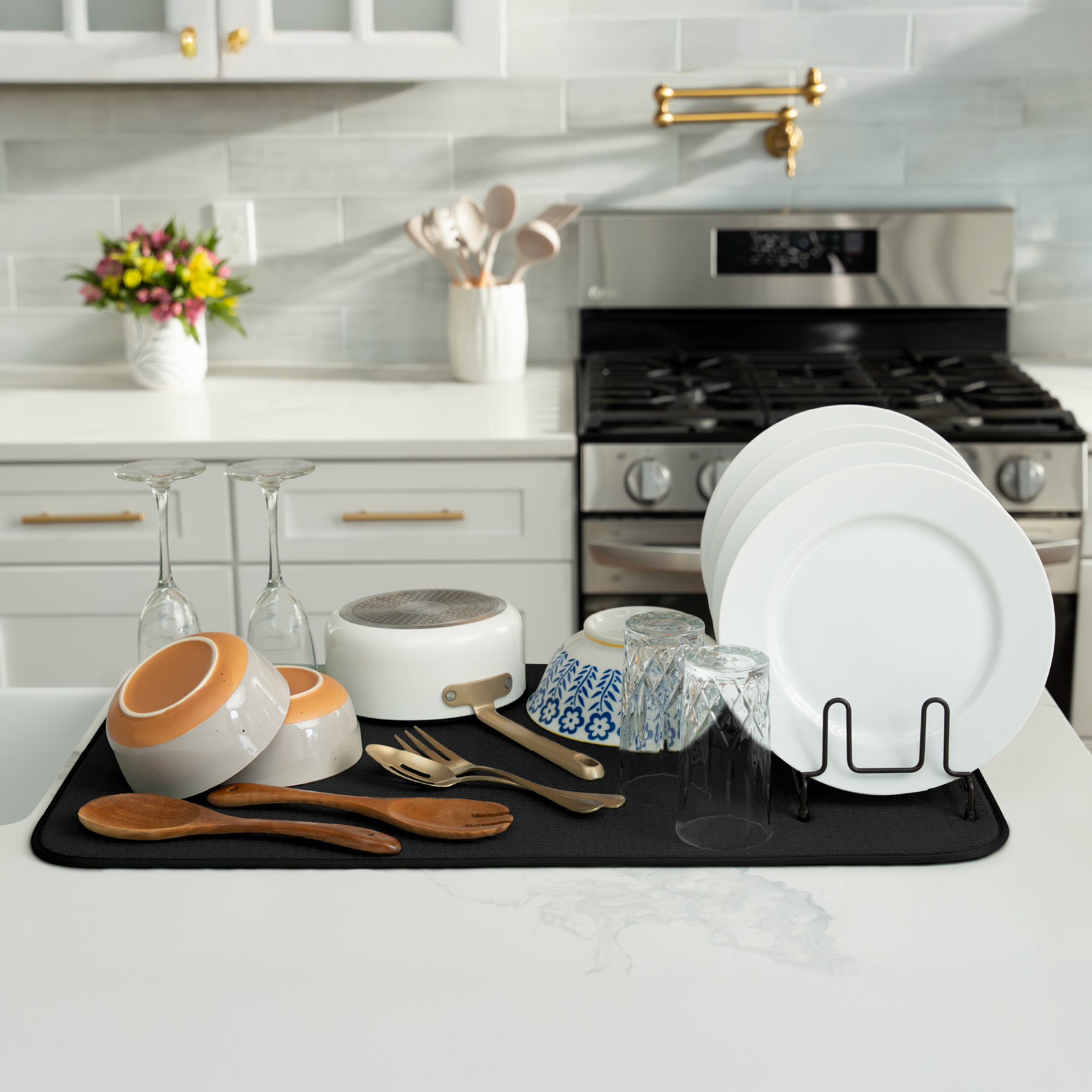 jumbo honeycomb dish drying mat