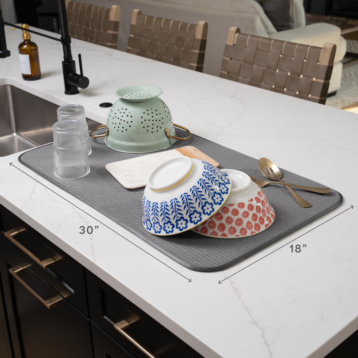 jumbo honeycomb dish drying mat