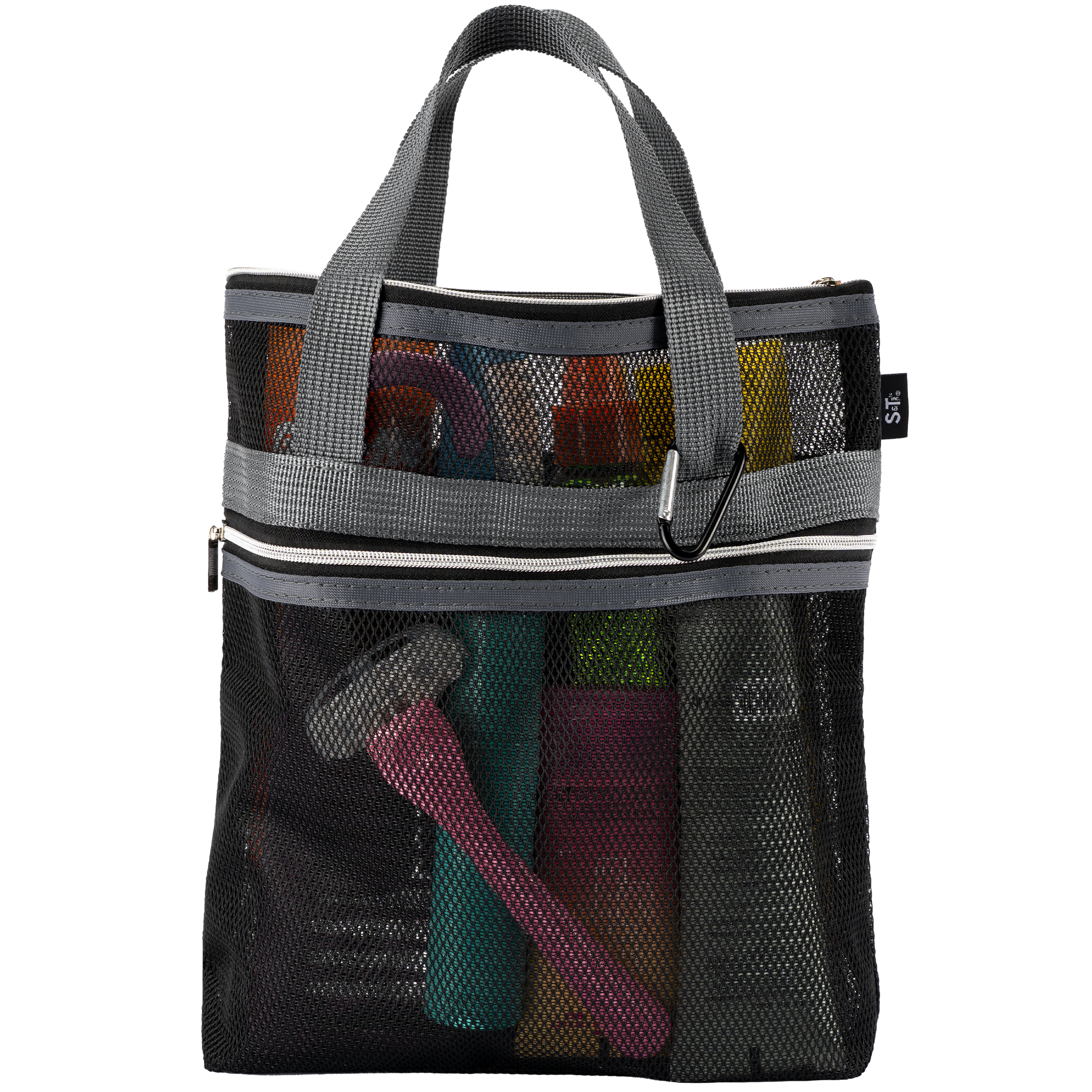 mesh shower tote
