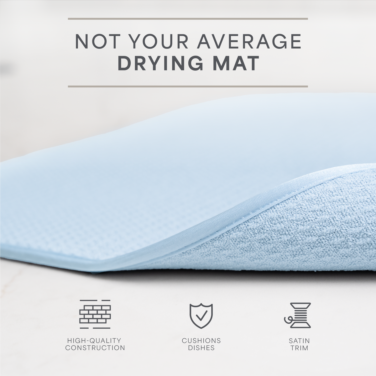honeycomb dish drying mat
