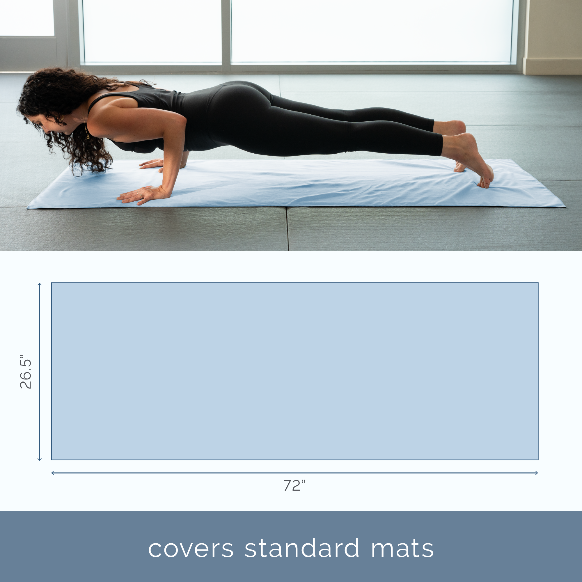 yoga mat towels