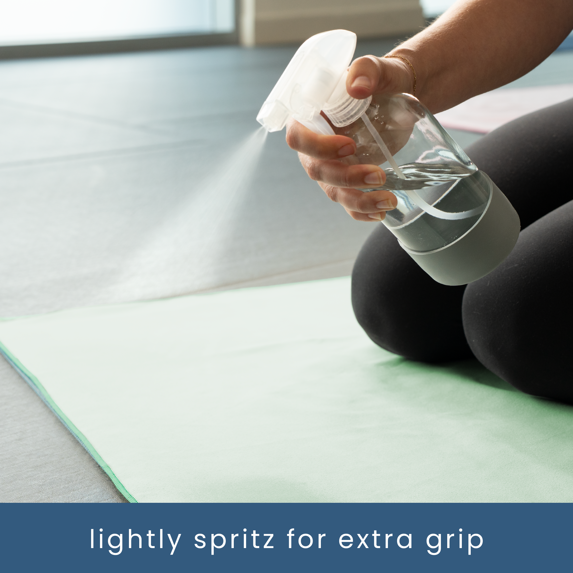 suede microfiber yoga mat towels