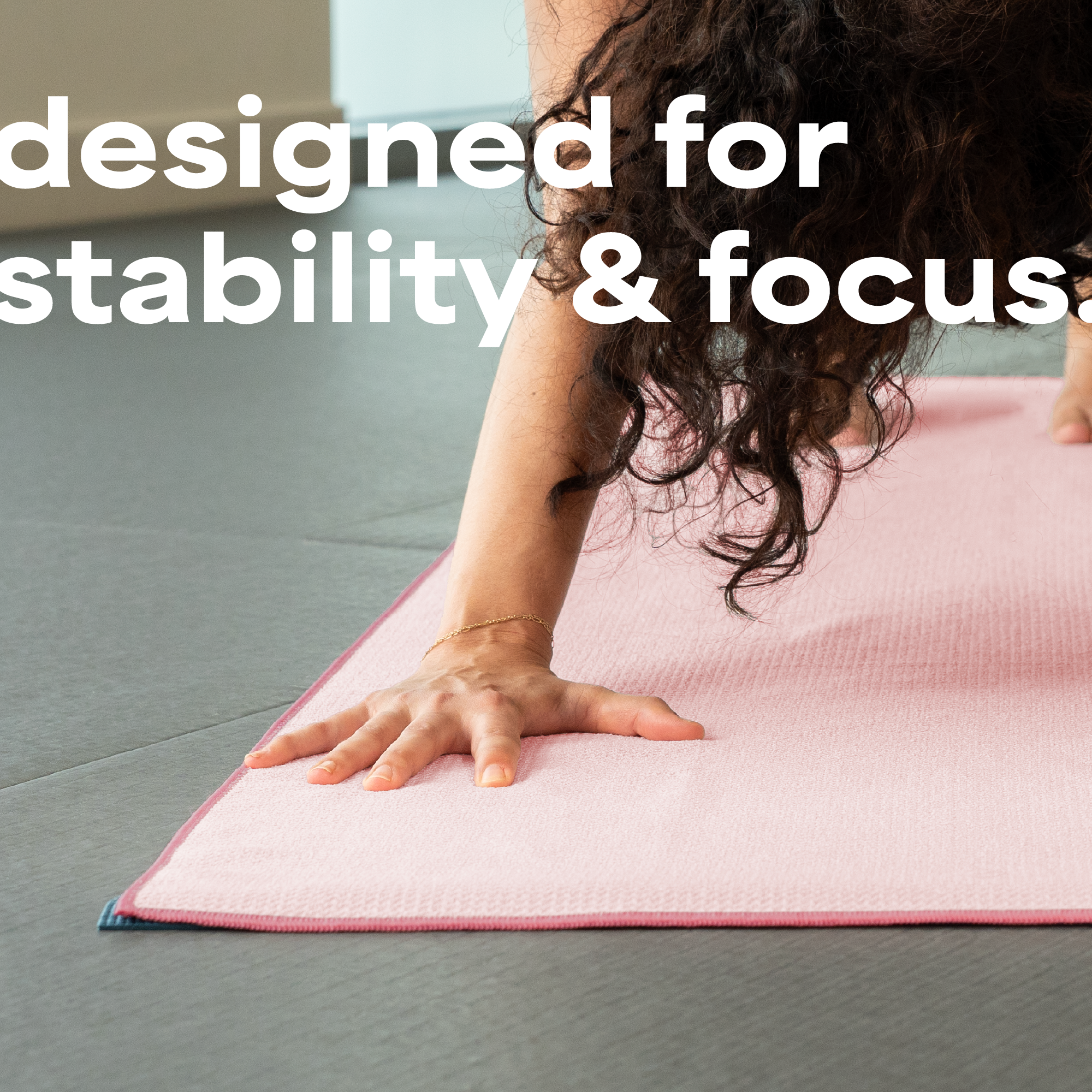 yoga mat towel with silicone grip