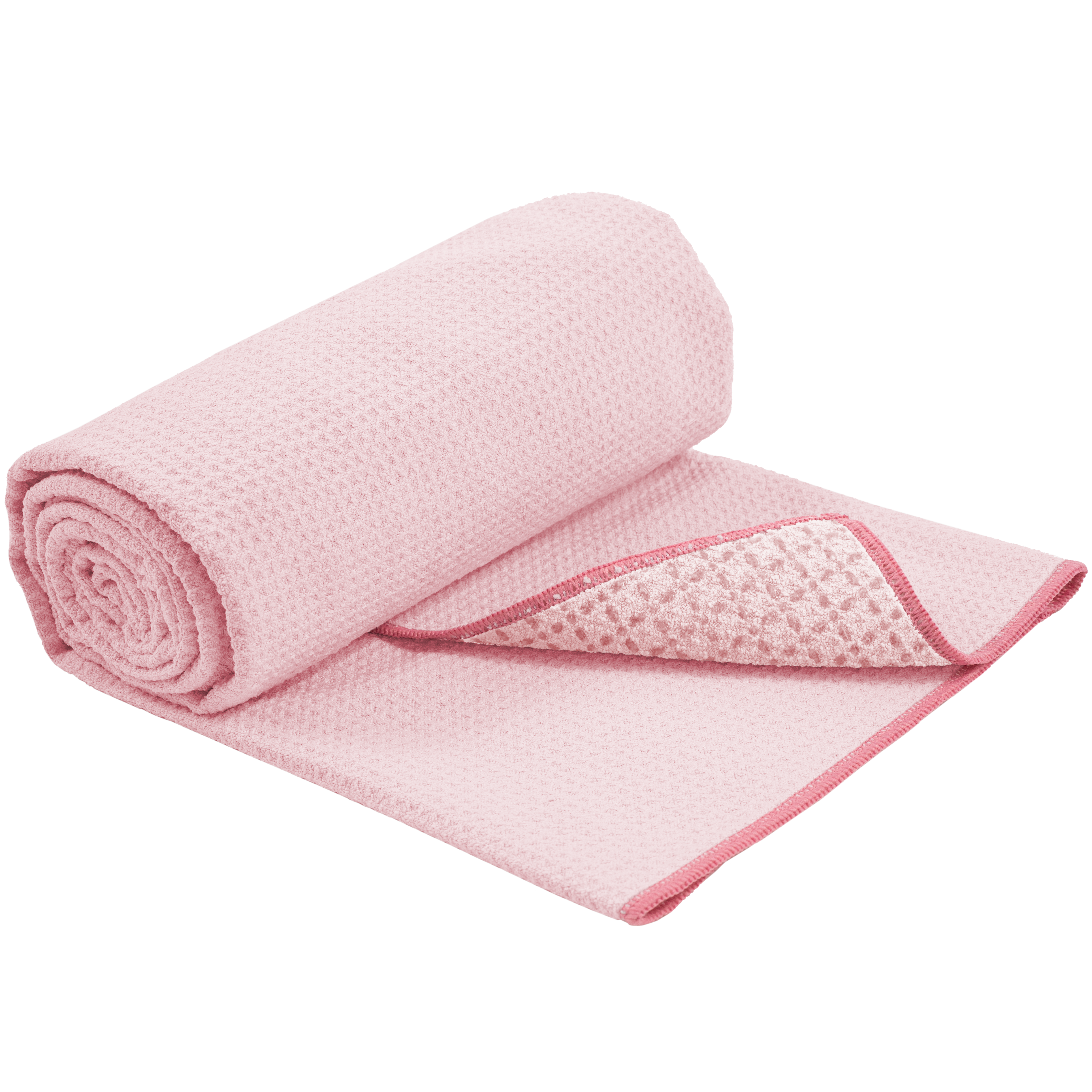 microfiber yoga mat towel with silicone grip
