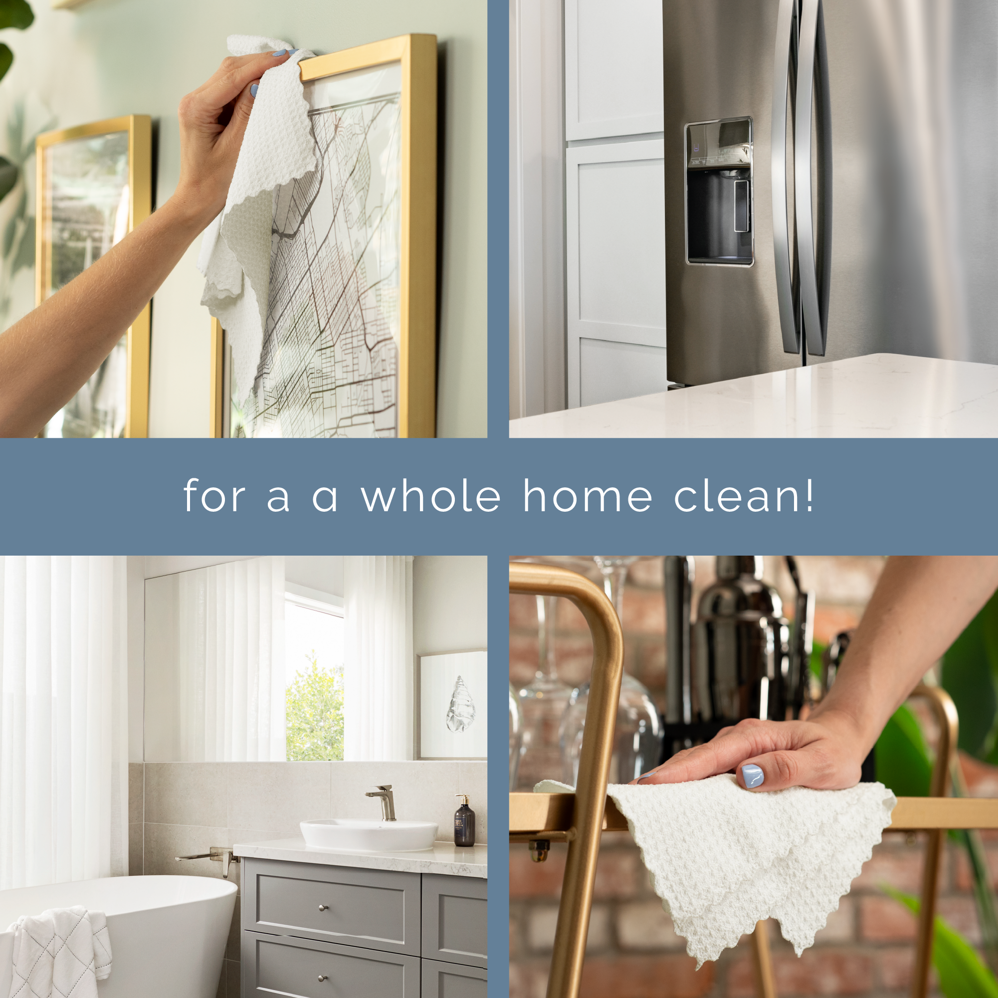 honeycomb microfiber cleaning cloths