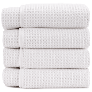 waffle bath towels