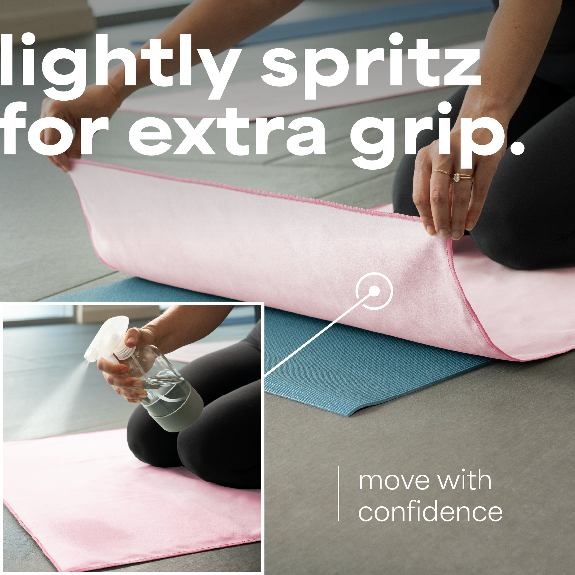 yoga mat towels
