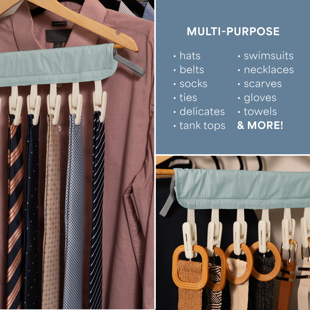 hanger clip organizers