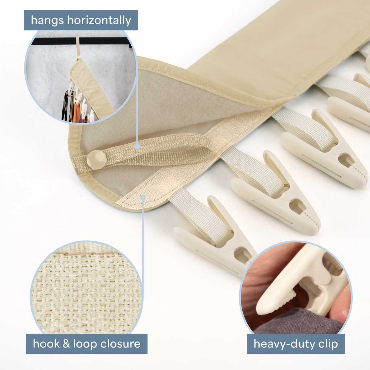 hanger clip organizers
