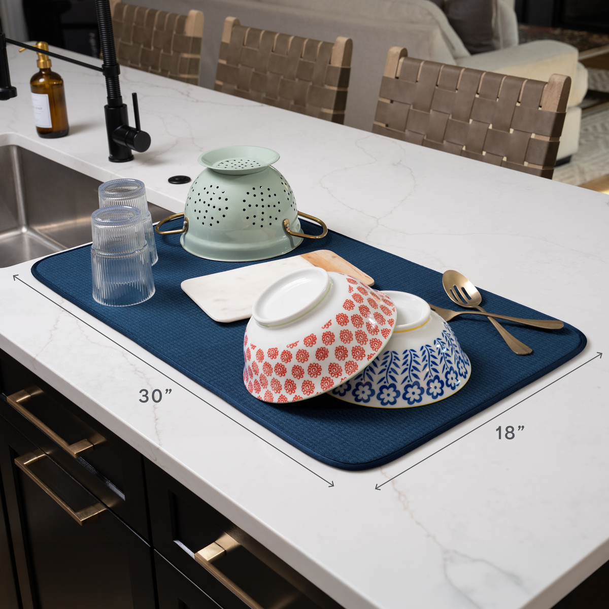 jumbo honeycomb dish drying mat