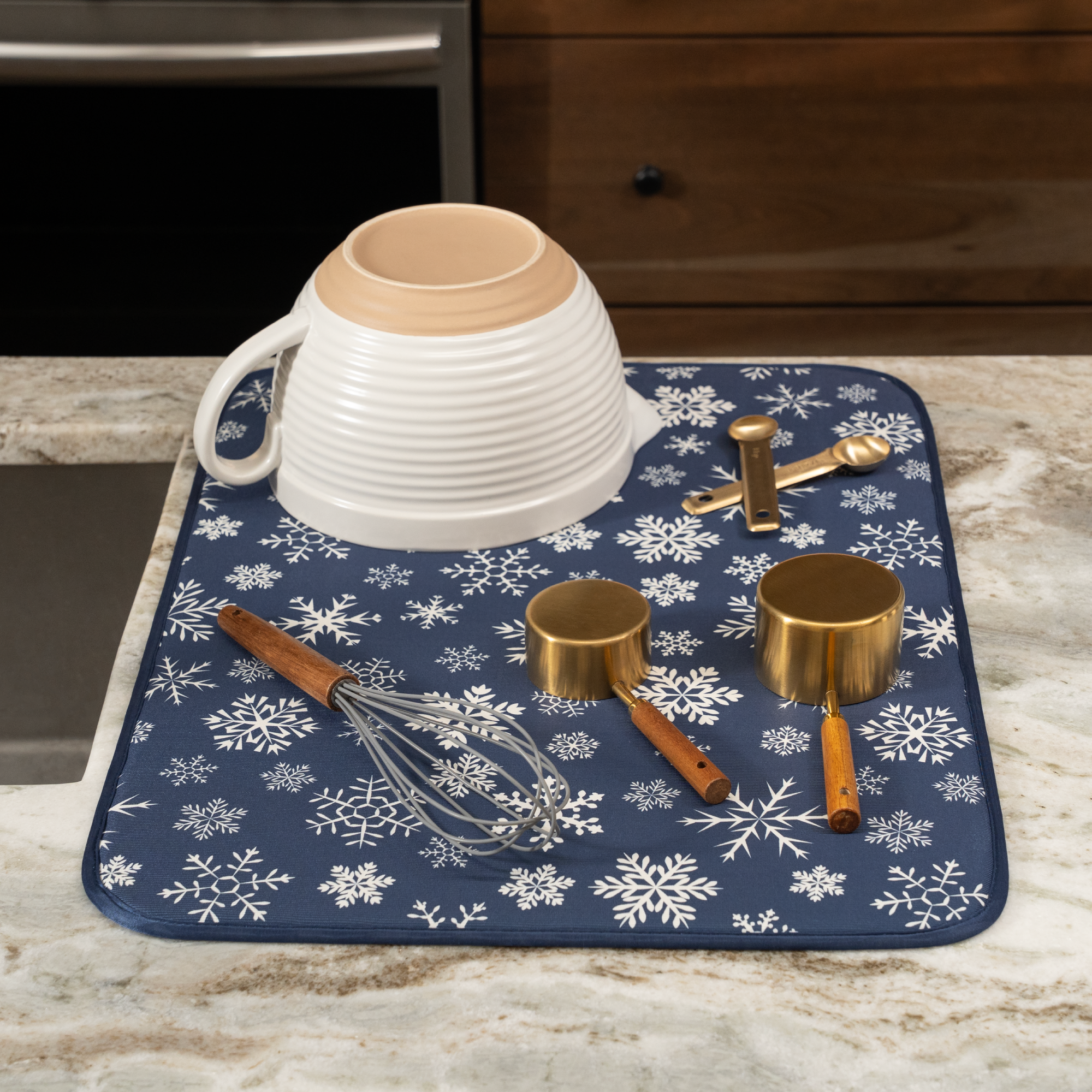XL honeycomb dish drying mat