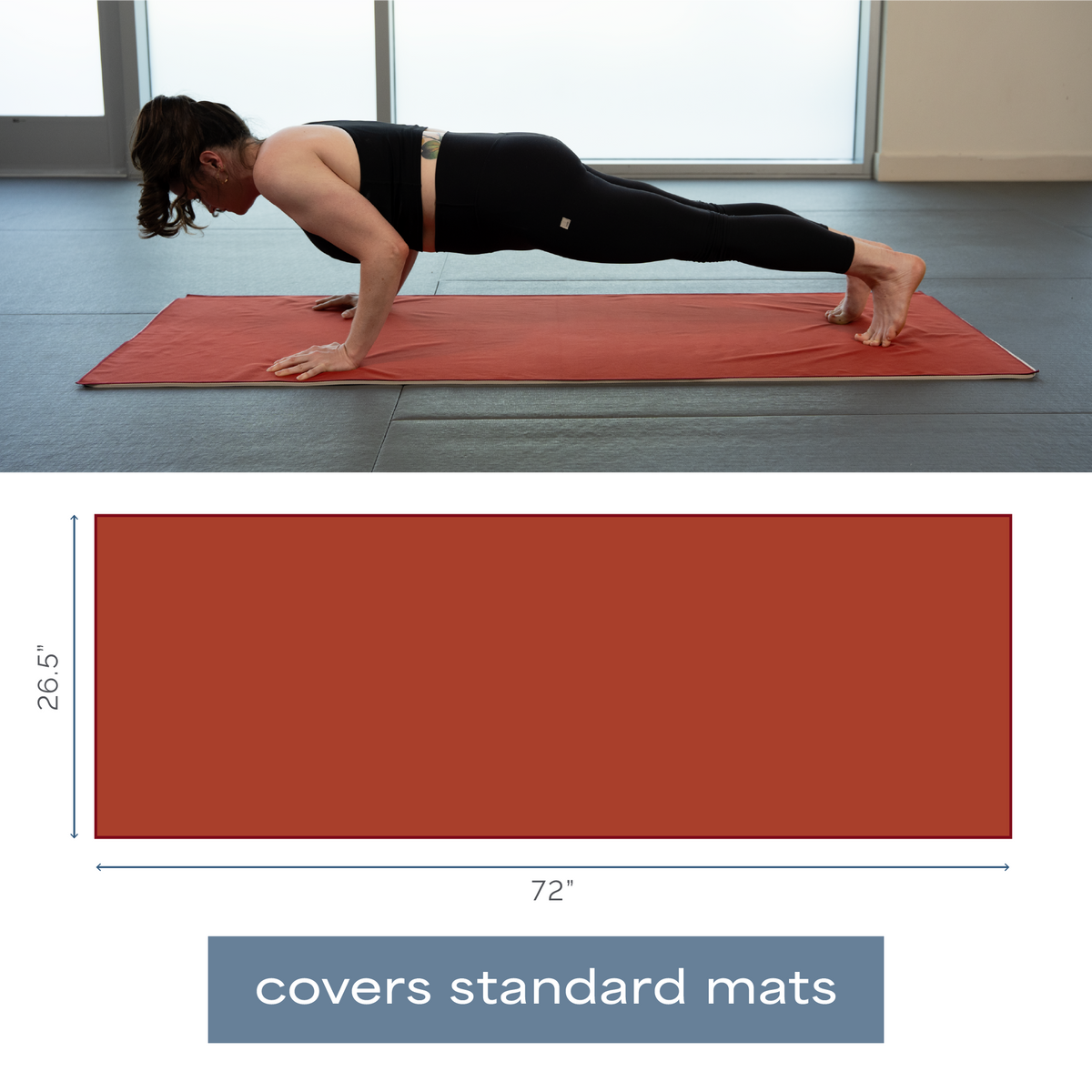 yoga mat towels
